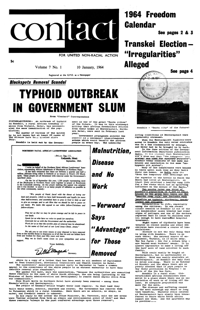 Contact Volume 7 No 1, 10 January 1964