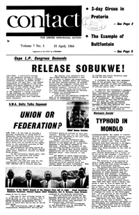 Contact Volume 7 No 5, 10 April 1964