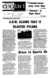 Contact Volume 7 No 8, 3 July 1964