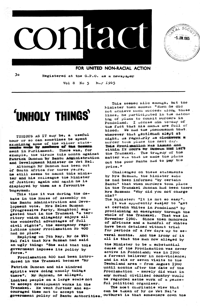 Contact Volume 8 No 5, May 1965
