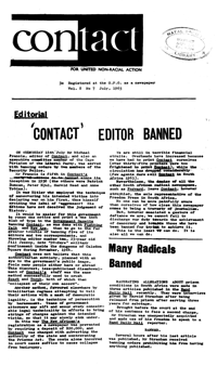 Contact Volume 8 No 7, July 1965