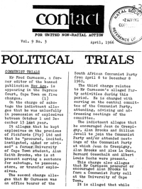 Contact Volume 9 No 3, April 1966