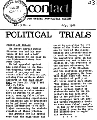 Contact Volume 9 No 4, July 1966