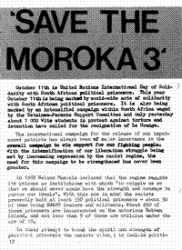 'Save the Moroka 3'