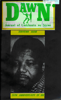 
Dawn Souvenir Issue - 25th anniversary of MK 1986
