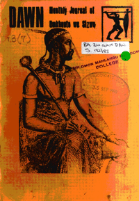 Dawn Volume 3 Number 7 August 1979