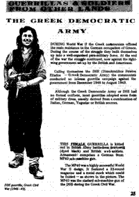 Guerillas and soldiers from other lands - the Greek Democratic Army