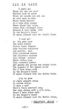The MK Oath