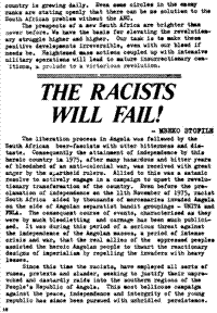 The racists will fail