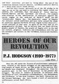Heroes of our revolution: P J Hodgson (1910 - 1977)