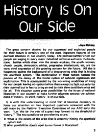 History is on our side