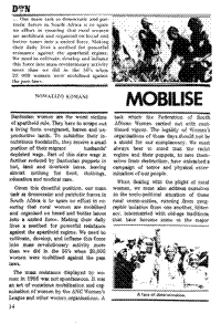 Mobilise the rural women