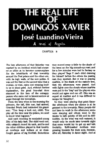 The real life of Domingos Xavier