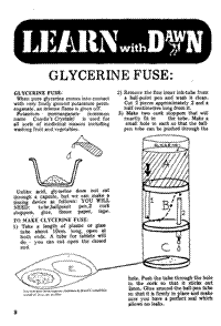 Learn with Dawn - glycerine fuse