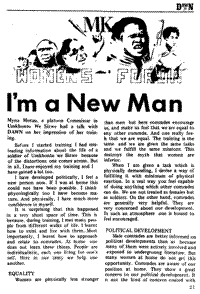 MK women`s forum: I`m a new man