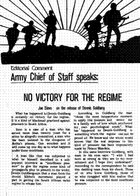 Editorial comment: No victory for the regime
