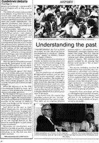 Understanding the past