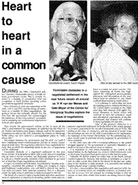 Heart to heart in a common cause