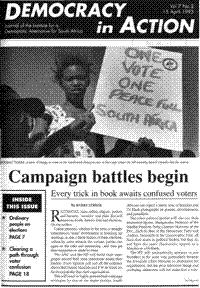 Campaign battles begin