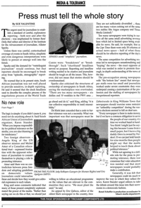 Press must tell the whole story