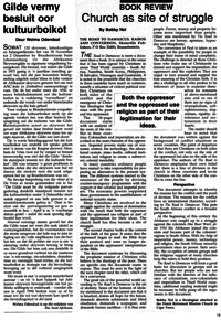 Gilde vermy besluit oor kultuurboikot (Article written in Afrikaans)