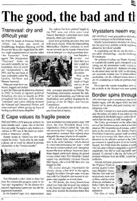 The good, the bad and the ugly of 1992