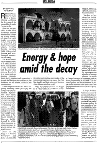 East Africa: Energy and hope amid the decay