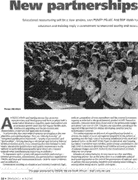 New partnerships for learning