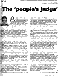 The people`s judge