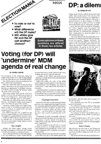 Election mania