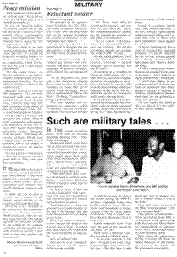 Such are military tales ...