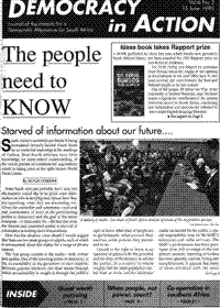 The people need to know