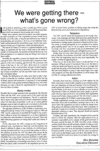 Editorial: We were getting there - what`s gone wrong?
