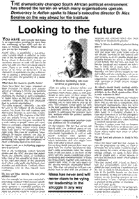 Looking to the future