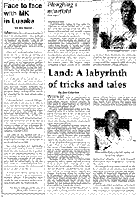 Face to face with MK in Lusaka