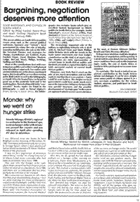 Monde - why we went on hunger strike