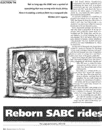 Reborn SABC rides the waves