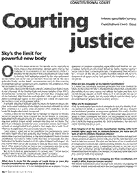 Courting justice