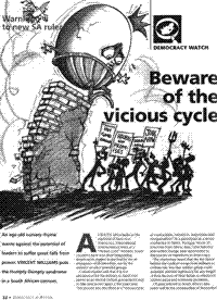 Beware of the vicious cycle