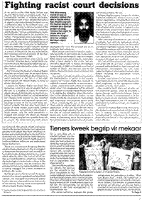 Tieners kweek begrip vir mekaar (Article written in Afrikaans)