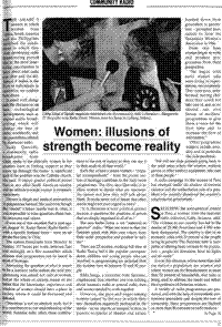 Women: Illusions of strength become reality