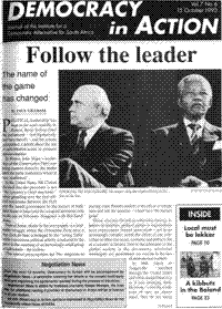 Follow the leader