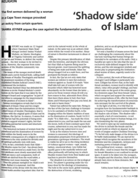 'Shadow side' of Islam