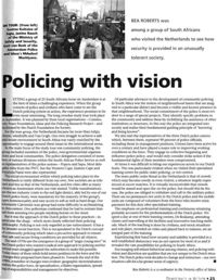 Policing with vision
