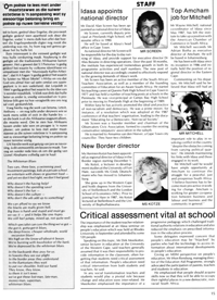 Critical assessment vital at school