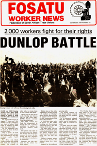 Dunlop Battle: 2 000 workers fight for their rights