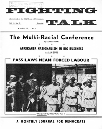 Fighting Talk Volume 11 number 7 August 1957