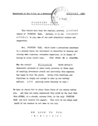 Fighting Talk August 1962
