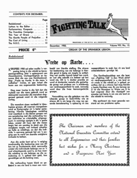
Fighting Talk Volume VIII Number 12 December 1950