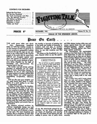 
Fighting Talk Volume IX Number 12 December 1951